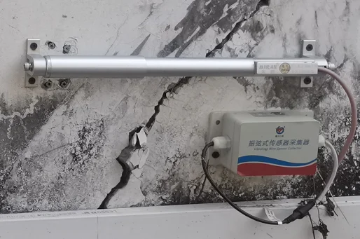 米朗振弦式传感器/裂缝计应用于墙体裂缝监测
