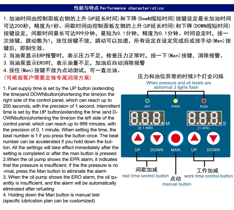 米朗3L机床润滑泵