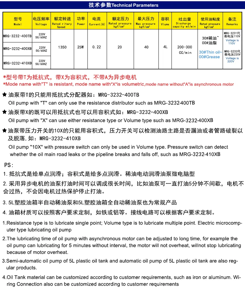 稀油油脂电动润滑油泵微电脑型