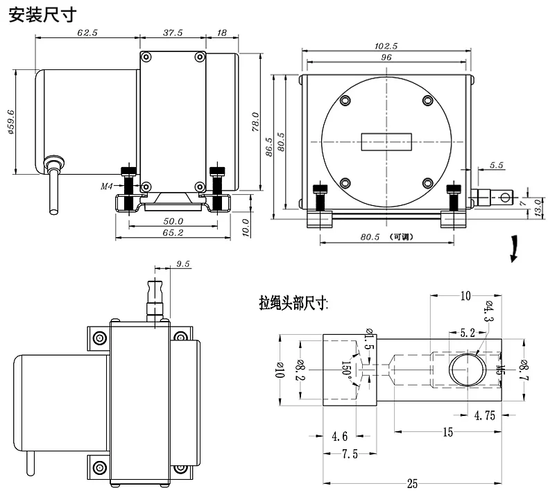产品参数图